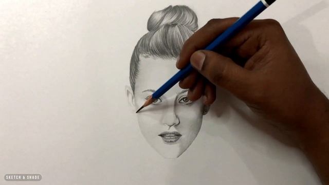 A Portrait Drawing Time-lapse | Pencil Drawing | смотреть онлайн