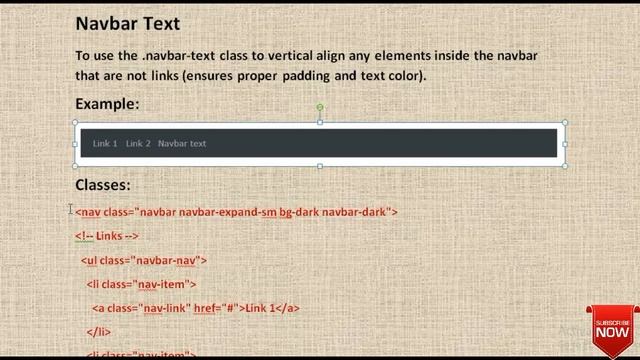Bootstrap navbar text | Fixed navigation bar | example of fixed navigation | navbar text class смотреть онлайн