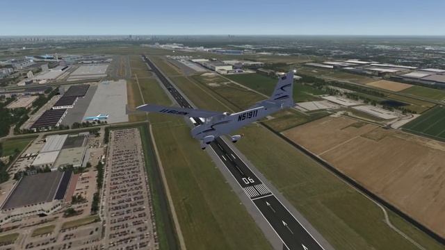 Aerofly FS 2 Flight Simulator pc Netherlands traffic test. смотреть онлайн