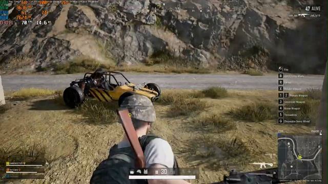 PlayerUnknown's Battlegrounds (PUBG) Benchmark | Core i5 3470 & AMD Radeon RX460 смотреть онлайн