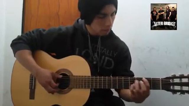 Alter Bridge: wonderful life (acoustic cover) finger style смотреть онлайн