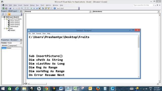 Replace text with corresponding pictures in Excel with VBA code смотреть онлайн