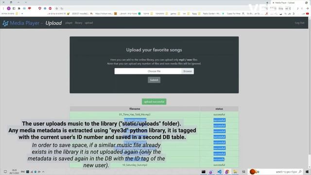 CS5 final project - Online Media Player смотреть онлайн