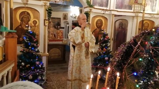 Символ веры на празднике Рождества Христова в Тюльгане смотреть онлайн