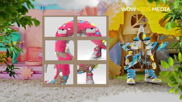 logic puzzles for kids, A wizard has charmed all the cake monsters friends смотреть онлайн