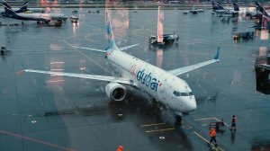 Шереметьево, Терминал «Е» Вид на перрон. Октябрь 2018