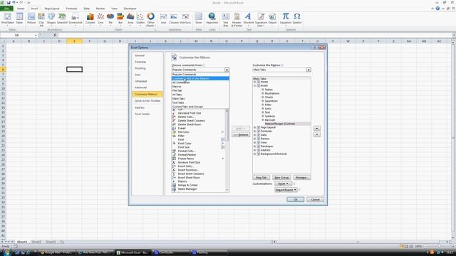 Excel 2010 - Adding Name Manager to the Ribbon смотреть онлайн