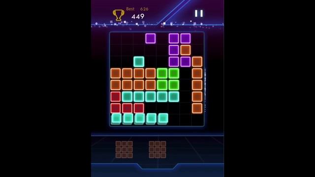 Puzzle Block Game Gameplay - Glow Puzzle Game смотреть онлайн