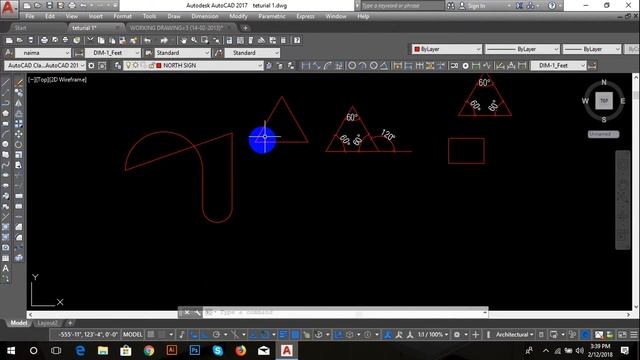 AutoCAD 2018 Tutorial For Beginners - 3 | AutoCAD with Naima смотреть онлайн