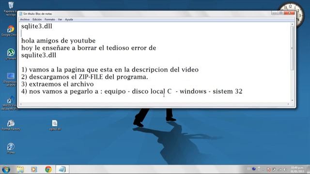 Como reparar Sqlite3.dll смотреть онлайн