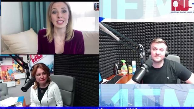 Выступление на Русском радио в Нью-Йорке. смотреть онлайн