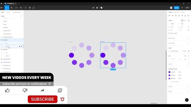 Figma Loading Spinner Animation | Interactive Components смотреть онлайн