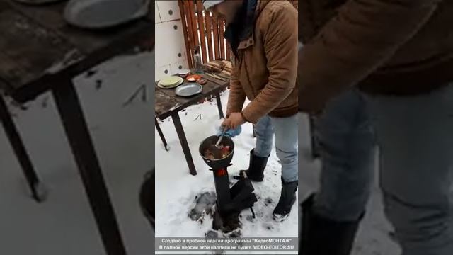 Плов. Ракетная печь. смотреть онлайн