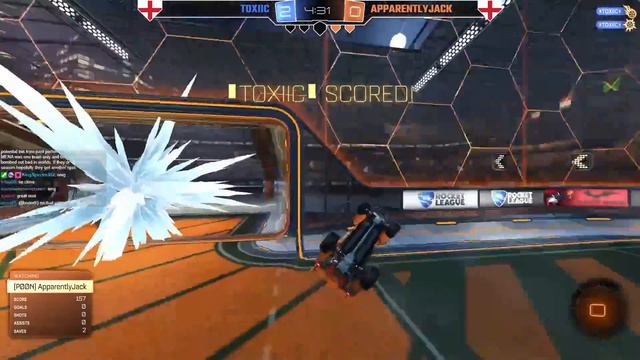 Toxic vs ApparentlyJack | Rocket League 1v1 Showmatch смотреть онлайн
