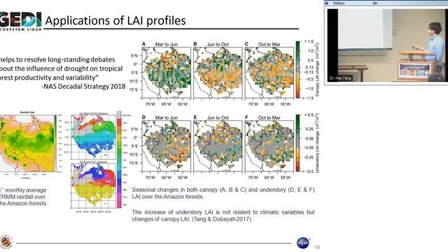 Dr Hao Tang | Mapping global canopy cover and vertical profile metrics using spaceborne lidar смотреть онлайн