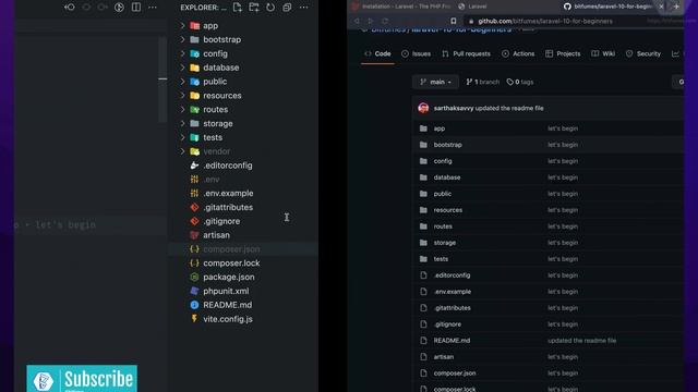 Laravel 10 full course for beginner - understand composer json смотреть онлайн