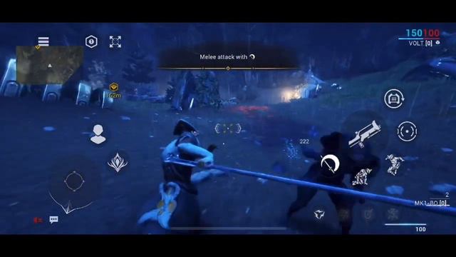 Warframe on iOS. Pre-Beta. Gameplay captured on iPhone 13 смотреть онлайн