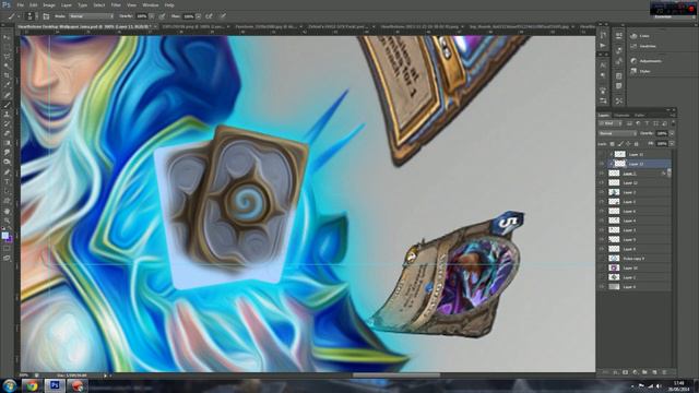 Hearthstone: Jaina Desktop Speedart HD - Z1Designs смотреть онлайн