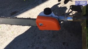 Высоторез, насадка пила на мотокосу, бензотриммер. Обзор