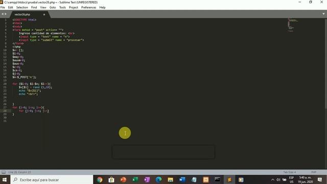 Vectores N° 26 - PHP смотреть онлайн