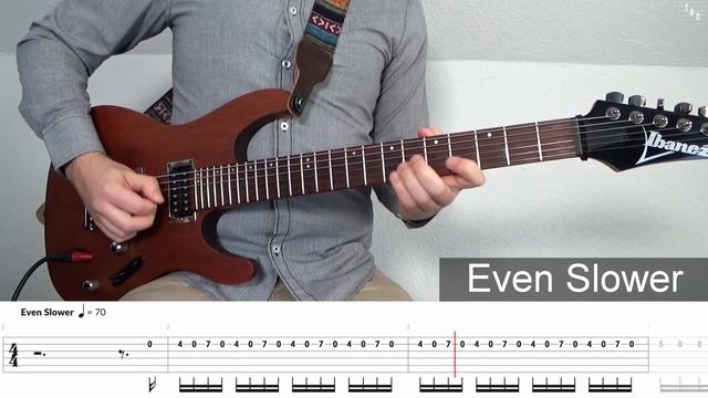 AC/DC - Thunderstruck Intro Guitar Riff (with Tabs) смотреть онлайн