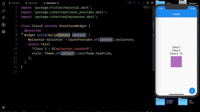 Flutter: Inherited Widget & Scoped Model Explained | Part - 1 смотреть онлайн