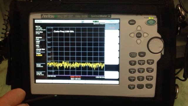 Testing with Anritsu Spectrum Analyzer смотреть онлайн