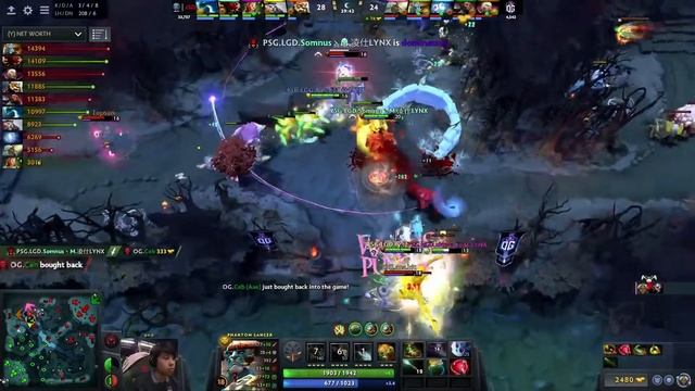 OG Vs LGD.PSG - 4-я карта / Best Of 5 Grand Final The International 8