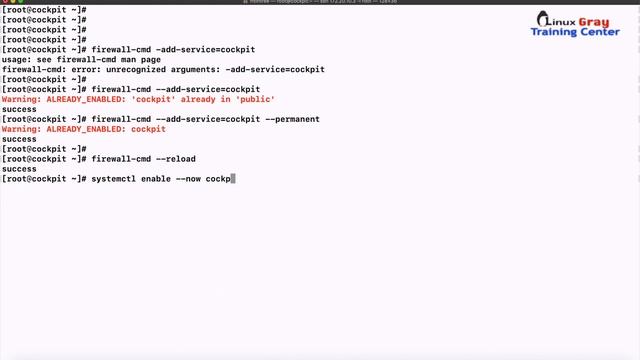 การติดตั้ง Cockpit Linux CentOS8/Oraclelinux8/RHEL8 смотреть онлайн