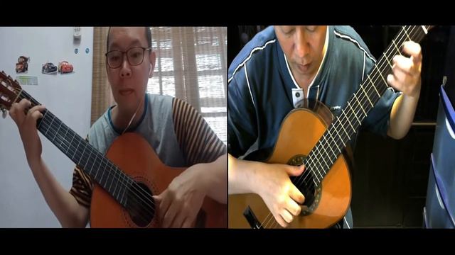 Raindrops Keep Fallin' On My Head-Guitar Duet Cover смотреть онлайн