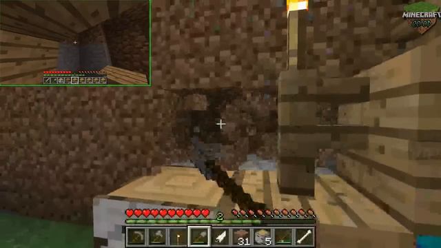 Minecraft #1 "В очко эту яму!!" смотреть онлайн