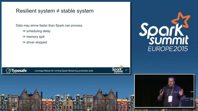 Leverage Mesos for Running Spark Streaming Production Jobs смотреть онлайн