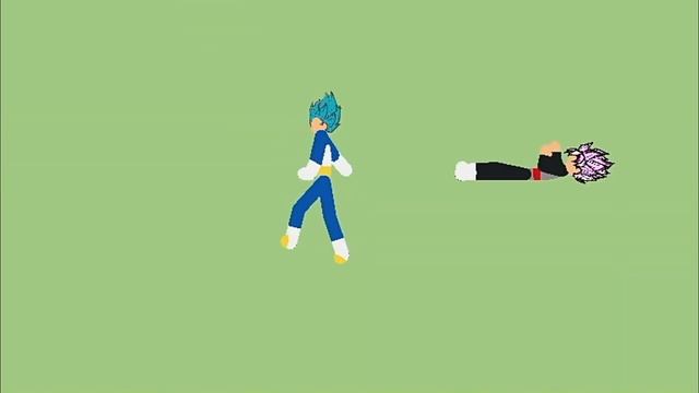 Goku And Vegeta vs Goku Black and Zamasu Fight | Stick nodes / Wally Ackerman смотреть онлайн