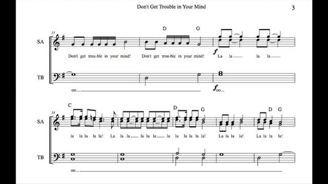 Don't Get Trouble in Your Mind (Choral arrangement) - Will Chiles смотреть онлайн