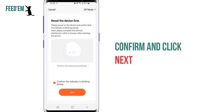 How To Connect Smart Pet Feeder (no Camera) [TUYA SMART] | FEED'EM ®