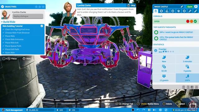 PLANET COASTER (2016) // First 15 Minutes // XBOX Series X Gameplay