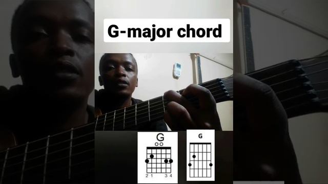 how to play G-major chord guitar different fingerings смотреть онлайн
