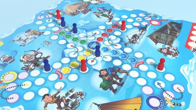 Настольная игра "Кто первый на Северном полюсе" от Проектного офиса развития Арктики смотреть онлайн