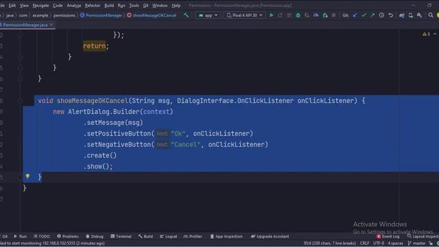 ANDROID - RUN TIME PERMISSIONS TUTORIAL IN JAVA смотреть онлайн