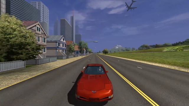1997 Chevrolet Corvette C5 / The City (mods) - Mercedes-Benz World Racing смотреть онлайн