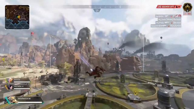 Apex Legends//Bloodhound in Ranked (OP Legend after buff) смотреть онлайн