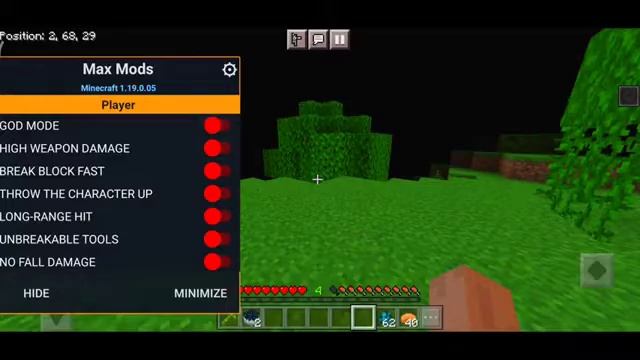 New Premium MOD MENU For Minecraft PE 1 19 100 Working смотреть онлайн