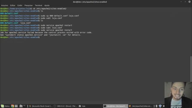 Configurando Ambiente Desenvolvimento Web - Linux - com PHP, Apache & Configurando Virtual Host! (: смотреть онлайн
