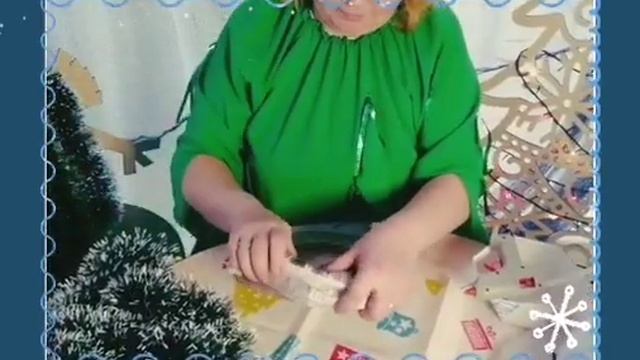 Мастер класс Рождественский венок смотреть онлайн