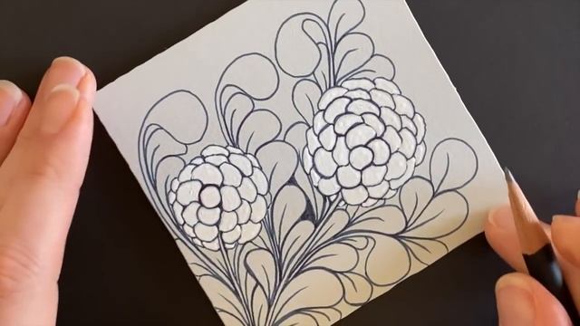 Zentangle Pack No. 07: 12 Days of Zentangle - Day 10 смотреть онлайн