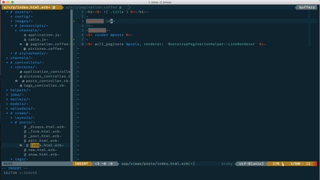 Блог на Rails. Урок #9: Постраничная навигация смотреть онлайн