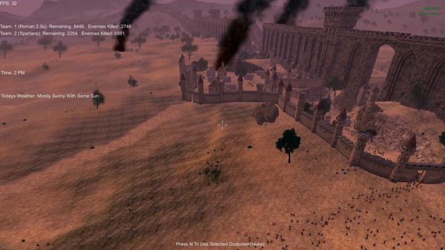 Spartans Attack a Roman Stronghold ! | Ultimate Epic Battle Simulator | UEBS смотреть онлайн