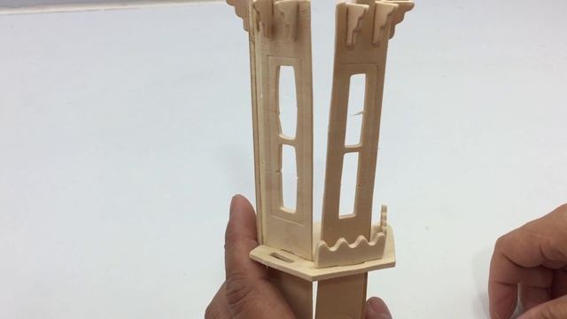 DIY 3D WoodCraft Construction Kit Fantasy Villa