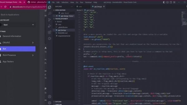 Translating Discord Bot | How to make a Discord Bot with Python