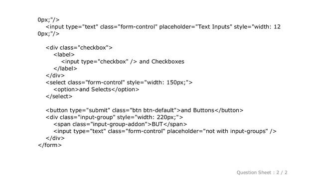 CSS : Using input-group inside an inline form смотреть онлайн